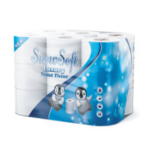 2ply SnowSoft Toilet Tissue - 72 x 350 Sheets