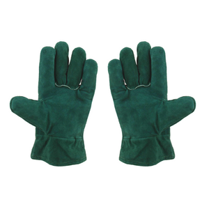 Green Welding Gloves - Wrist length