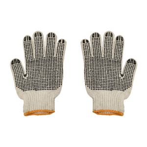 Polcadot knitted double sided Glove