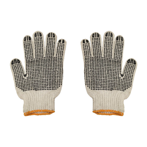 Polcadot knitted double sided Glove