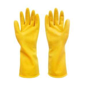 Yellow household Gloves